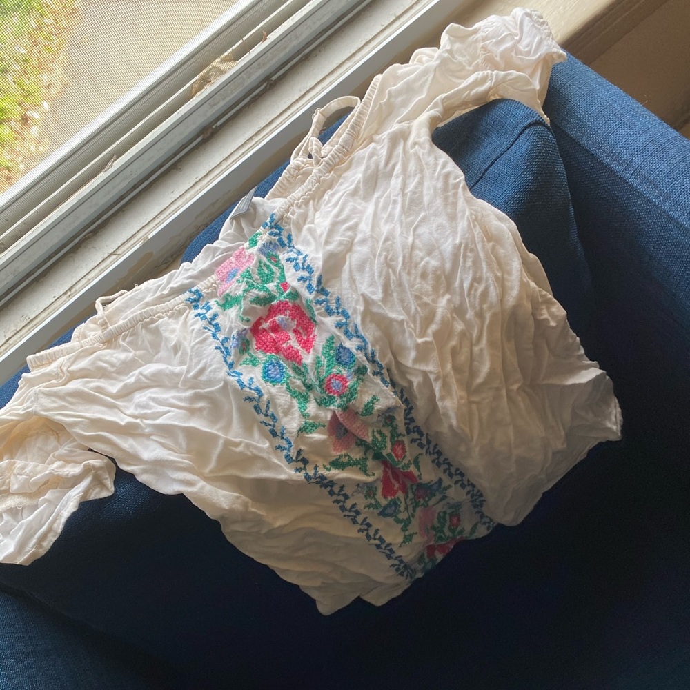 Off the shoulders top